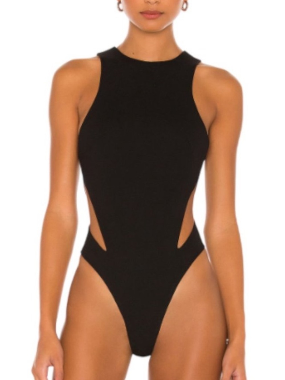 Atoir Revolve The Bianca High Halter Tank Cut Out Bodysuit Women’s Size 4